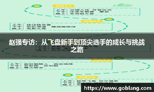 赵强专访：从飞盘新手到顶尖选手的成长与挑战之路
